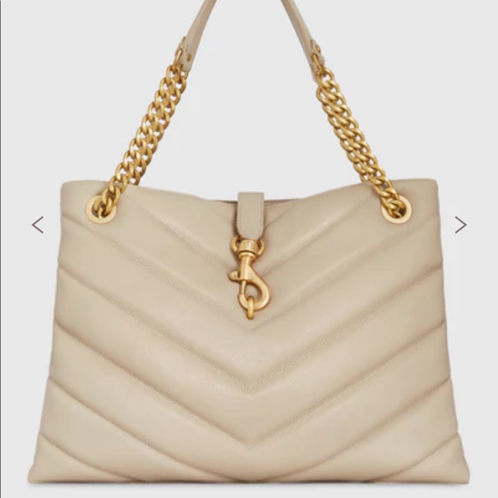 BRAND NEW  Rebecca Minkoff Edie Maxi Tote (color: sand dune)